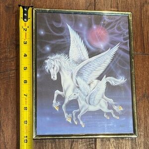 Mystical Pegasus Framed Art Print 10 x 8.25